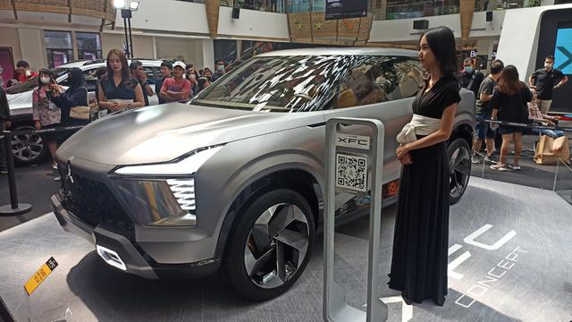 Mitsubishi XFC Concept Sapa Kota Bandung di Awal Ramadhan 2023