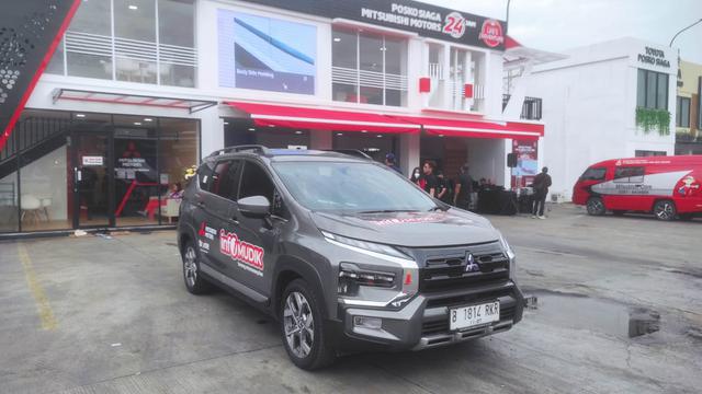 Mitsubishi Kawal Konsumennya yang Mudik Lewat Posko Siaga Lebaran