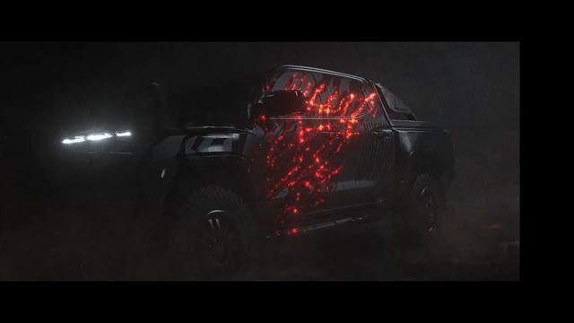 Tampang Sangar Mobil Mitsubishi XRT Concept dengan Balutan Bebatuan Lava