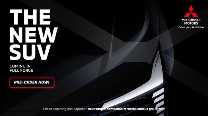 Tak Lama Lagi SUV Baru Mitsubishi Meluncur di Indonesia, Keran Pemesanan Akan Dibuka