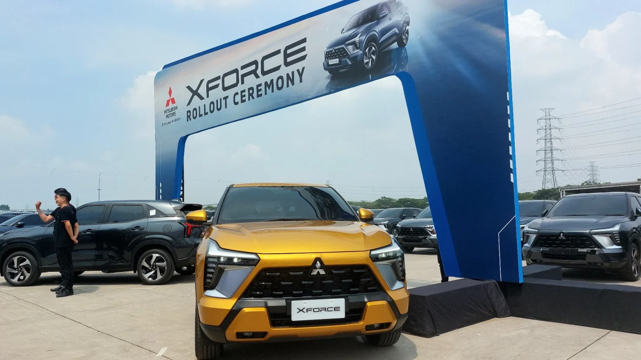 Mitsubishi XForce Mulai Mengirim ke Diler-diler di Indonesia