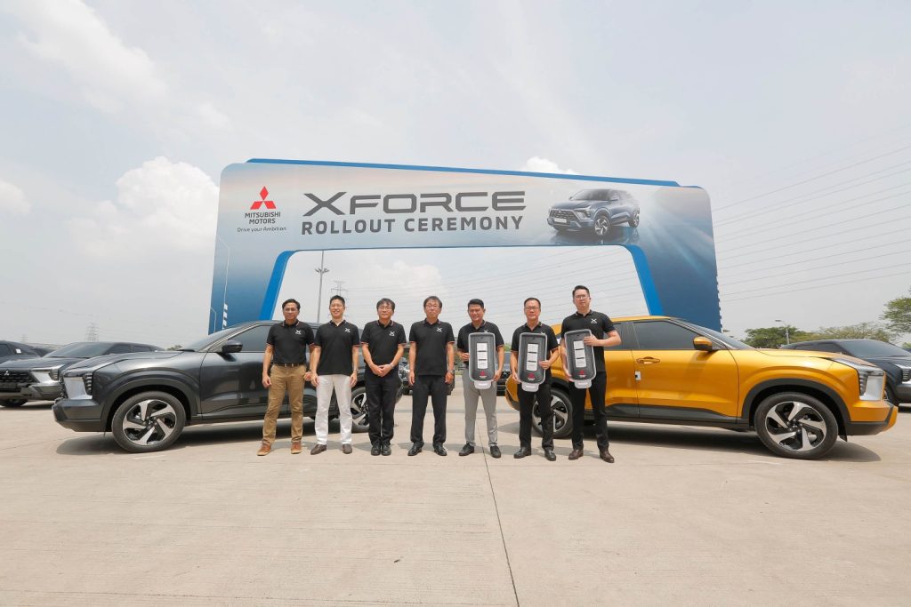 Pelepasan 50 Unit Unit Pertama Mitsubishi XForce
