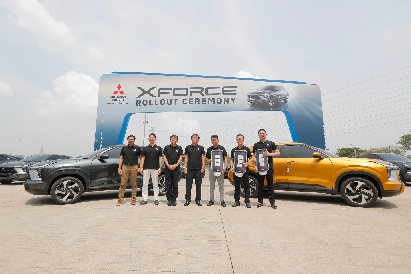 Pelepasan 50 Unit Unit Pertama Mitsubishi XForce