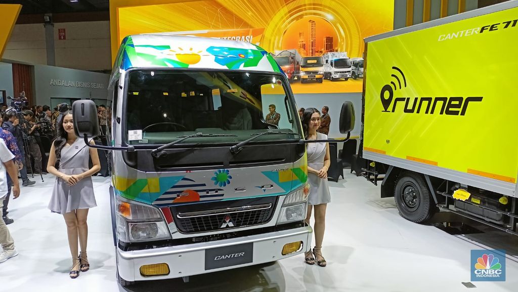 Bakal Pertama di RI, Bentar Lagi Mitsubishi Fuso Rilis Truk Listrik