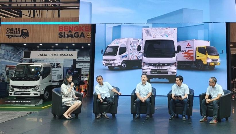 Tanpa Emisi, Mitsubishi Fuso Truk Listrik eCanter Lebih Efisien 40 dalam Biaya Operasional