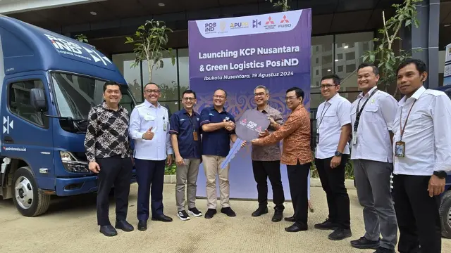 Inovasi Hijau Mitsubishi: Kendaraan Elektrifikasi Mendukung Operasional Pos Indonesia di Jantung Ibu Kota Baru