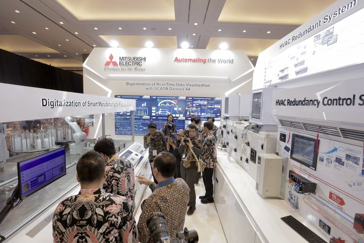 Mitsubishi Electric Indonesia Tawarkan Inovasi Automatisasi Industri Berkelanjutan di Indonesia 4.0 Conference and Expo